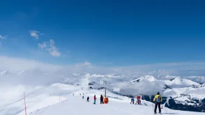 Transferts à Kitzbühel - Les skieurs sur les pistes de Kitzbühel