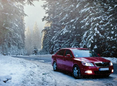 Carro na neve