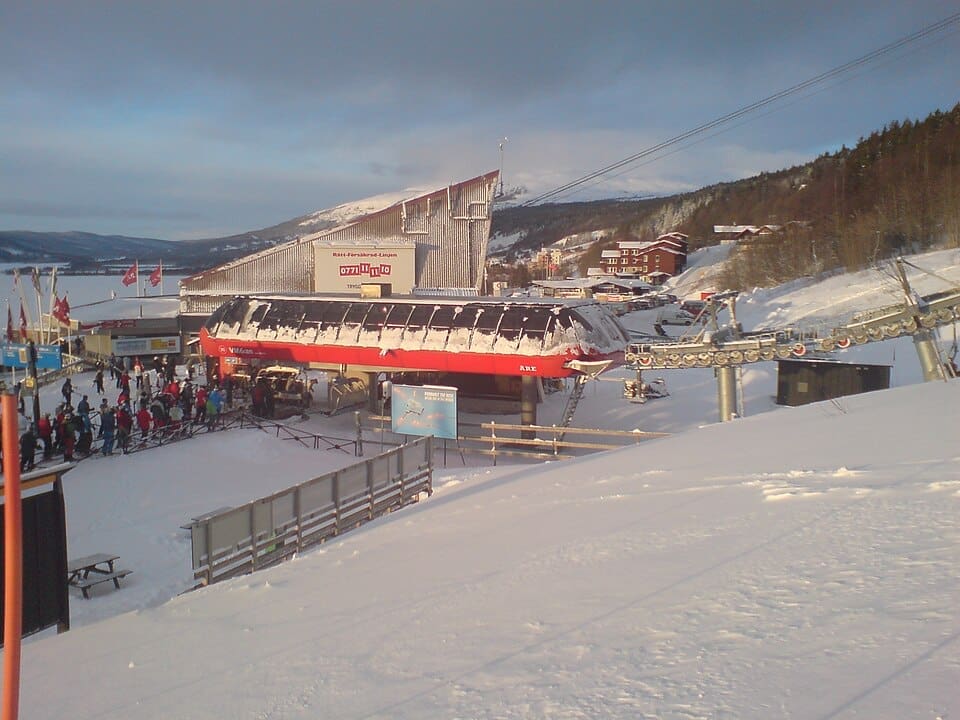 The VM6:an chairlift in Åre