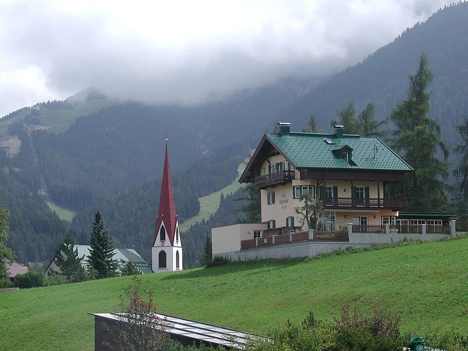 Landscape of Seefeld in Tirol