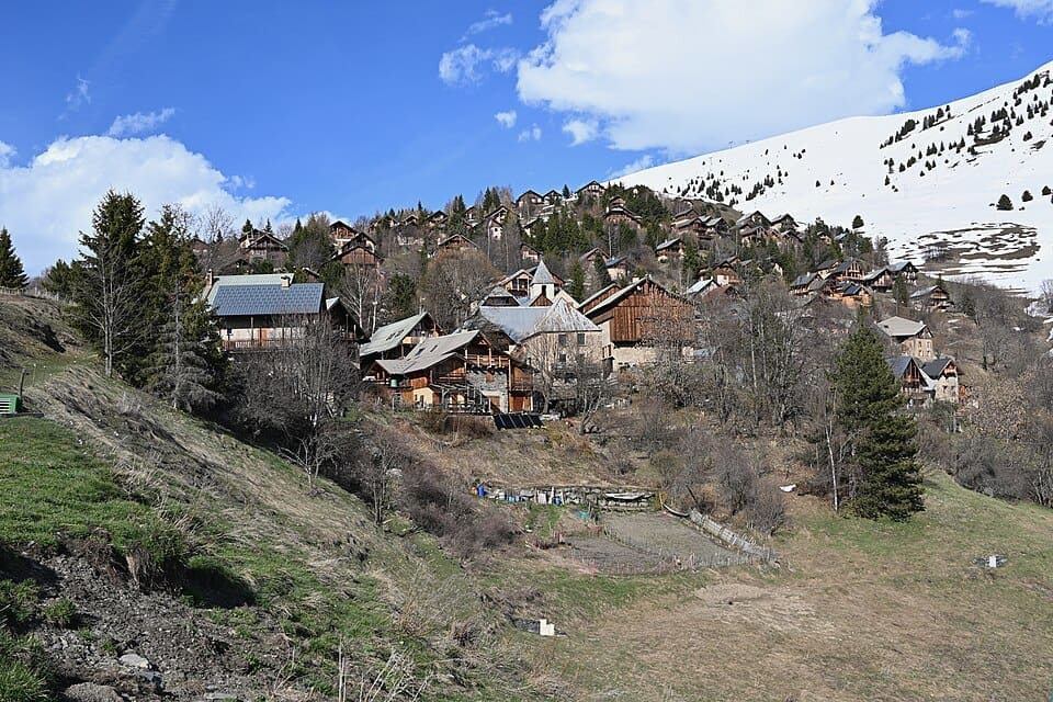 View of the village from the southwest, Villard-Reculas, 2026